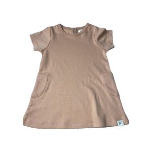 Little Lentil Girls Coral Dress size: 9-12 Months